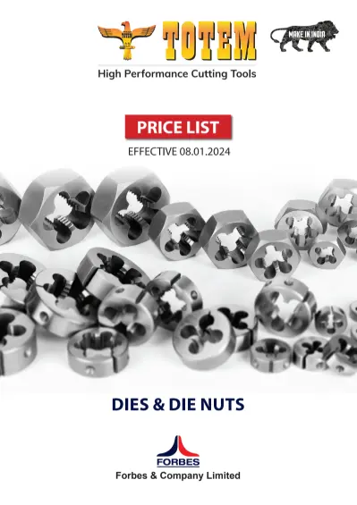 DIES & DIE NUTS